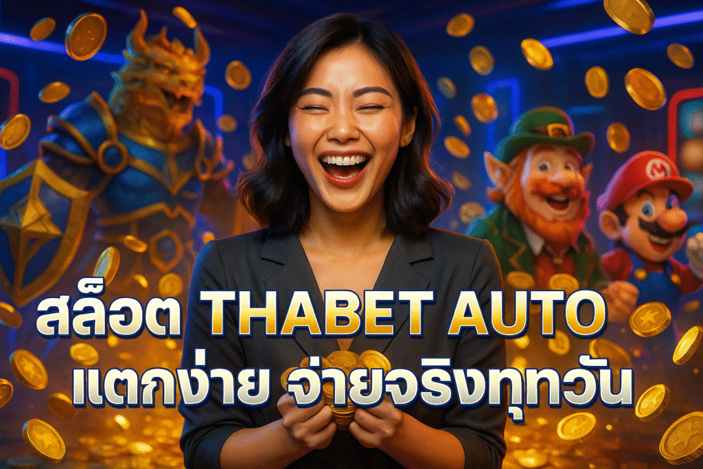 สล็อต THABET AUTO แตกง่าย จ่ายจริงทุกวัน