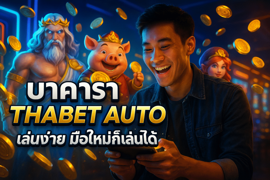 ในยุคที่เกมคาสิโนออนไลน์กำลังได้รับความนิยมอย่างก้าวกระโดด “บาคาร่า” ยังคงเป็นเกมอันดับหนึ่งที่ดึงดูดผู้เล่นใหม่และผู้เล่นมืออาชีพได้เสมอ โดยเฉพาะกับ THABET AUTO แพลตฟอร์มที่ออกแบบมาเพื่อตอบโจทย์ความต้องการของผู้เล่นทุกระดับ ไม่ว่าคุณจะเป็นมือใหม่ที่เพิ่งเริ่มต้น หรือผู้เล่นที่ต้องการระบบที่รวดเร็วและปลอดภัย บทความนี้จะพาคุณไปรู้จักกับข้อดี วิธีการเล่น และเหตุผลที่ทำให้ THABET AUTO กลายเป็นตัวเลือกที่ไม่ควรพลาด ระบบ THABET AUTO คืออะไร และทำไมถึงตอบโจทย์ผู้เล่นยุคใหม่ แพลตฟอร์ม THABET AUTO เป็นระบบอัตโนมัติที่พัฒนาขึ้นมาเพื่อสร้างประสบการณ์การเล่นคาสิโนที่สะดวกที่สุด ผู้เล่นสามารถ สมัคร ฝาก ถอน ได้ด้วยตนเองโดยไม่ต้องผ่านแอดมิน ใช้เวลาเพียงไม่กี่วินาที เงินก็เข้าระบบทันที จุดเด่นที่ทำให้ผู้เล่นเลือก THABET AUTO ได้แก่: ความสะดวกสบาย: ไม่ต้องรอนาน ฝากถอนรวดเร็ว 24 ชั่วโมง ระบบความปลอดภัยสูง: ข้อมูลลูกค้าถูกเก็บเป็นความลับ ปลอดภัยมาตรฐานสากล ไม่มีขั้นต่ำ: เหมาะสำหรับผู้เล่นมือใหม่ที่อยากลองเดิมพันด้วยทุนเล็กๆ รองรับทุกอุปกรณ์: เล่นได้ทั้งบนคอมพิวเตอร์ แท็บเล็ต และสมาร์ทโฟน การมีระบบที่เสถียรแบบนี้ช่วยให้ผู้เล่นสนุกกับเกมได้เต็มที่ โดยไม่ต้องกังวลเรื่องการเงินหรือความล่าช้า วิธีเล่นบาคาร่าเบื้องต้น สำหรับมือใหม่ที่ THABET AUTO สำหรับมือใหม่ที่สนใจ เล่นบาคาร่าออนไลน์ ที่ THABET AUTO คุณไม่จำเป็นต้องมีประสบการณ์มาก่อน เพราะเกมนี้เล่นง่ายและกติกาไม่ซับซ้อน ขั้นตอนการเล่นเบื้องต้น มีดังนี้: เลือกห้องบาคาร่า - ที่ THABET AUTO มีห้องให้เลือกหลายระดับ ทั้งแบบเดิมพันต่ำ และแบบ VIP วางเดิมพัน - ผู้เล่นสามารถเลือกเดิมพันได้ 3 แบบหลัก ได้แก่ Player (ผู้เล่นชนะ) - ถ้าไพ่ของฝั่งผู้เล่นมีแต้มมากกว่า Banker (เจ้ามือชนะ) - ถ้าไพ่ของฝั่งเจ้ามือมีแต้มมากกว่า Tie (เสมอ) - ถ้าทั้งสองฝั่งมีแต้มเท่ากัน รอลุ้นผล - ดีลเลอร์จะทำการเปิดไพ่ หากฝั่งที่คุณเดิมพันชนะ ก็รับเงินไปทันที ความพิเศษคือ THABET AUTO มีระบบ ถ่ายทอดสดบาคาร่าแบบเรียลไทม์ ส่งตรงจากคาสิโนจริง ทำให้บรรยากาศเหมือนเล่นอยู่ในบ่อนจริงๆ เทคนิคการเล่นบาคาร่าให้ชนะง่ายขึ้น แม้บาคาร่าจะเป็นเกมที่เล่นง่าย แต่การมีเทคนิคติดตัวก็ช่วยเพิ่มโอกาสชนะได้ ใช้สูตรบาคาร่า AI ของ THABET AUTO ระบบสูตรนี้ช่วยวิเคราะห์ผลย้อนหลังและแนะนำแนวทางการวางเดิมพันในรอบถัดไป เหมาะสำหรับมือใหม่ที่ยังจับทางไม่ได้ การเดินเงินแบบทบ (Martingale) ถ้าแพ้ ให้เพิ่มเงินเดิมพันเป็นสองเท่าในรอบถัดไป เพื่อดึงทุนคืนและทำกำไร เลือกห้องที่มีสถิติชัดเจน เช่น ห้องที่ฝั่ง Banker ชนะต่อเนื่อง ผู้เล่นสามารถใช้แนวโน้มนี้วางเดิมพันตามได้ เทคนิคเหล่านี้เมื่อใช้ร่วมกับระบบ THABET AUTO ที่รวดเร็วและแม่นยำ จะช่วยเพิ่มความมั่นใจในการเล่นมากขึ้น โปรโมชั่นและสิทธิพิเศษสำหรับสมาชิก THABET AUTO หนึ่งในเหตุผลสำคัญที่ผู้เล่นเลือก สมัคร THABET AUTO คือเรื่องของโปรโมชั่นและสิทธิพิเศษที่คุ้มค่า สิทธิพิเศษที่คุณจะได้รับ ได้แก่: โบนัสต้อนรับสมาชิกใหม่ ฝากครั้งแรก รับเครดิตฟรีทันที โปรโมชั่นฝากรายวัน เติมเงินทุกวัน มีโบนัสเพิ่มให้ คืนยอดเสียรายสัปดาห์ ลดความเสี่ยงในการเล่น แม้จะเล่นเสียก็ยังได้เงินคืน กิจกรรมแจกของรางวัล เช่น สปินฟรี สล็อต เครดิตฟรี และรางวัลใหญ่สำหรับสมาชิกประจำ สิ่งเหล่านี้ช่วยให้ผู้เล่นมีทุนในการเล่นมากขึ้น และสนุกกับการลุ้นรางวัลอย่างต่อเนื่อง ทำไม THABET AUTO ถึงเหมาะกับทั้งมือใหม่และมืออาชีพ THABET AUTO ไม่ได้ออกแบบมาเพียงเพื่อมือใหม่เท่านั้น แต่ยังตอบโจทย์ผู้เล่นระดับมืออาชีพที่ต้องการความเร็ว ความปลอดภัย และบริการที่ครอบคลุม สำหรับ มือใหม่: ระบบใช้งานง่าย มีคู่มือการเล่น รวมถึงสูตรช่วยวิเคราะห์ สำหรับ มืออาชีพ: มีโต๊ะเดิมพันระดับ VIP การเงินมั่นคง และโปรโมชั่นต่อเนื่อง ไม่ว่าคุณจะอยู่ในระดับใด THABET AUTO ก็พร้อมมอบประสบการณ์การเล่นบาคาร่าที่ครบวงจรและทันสมัยที่สุดในไทย