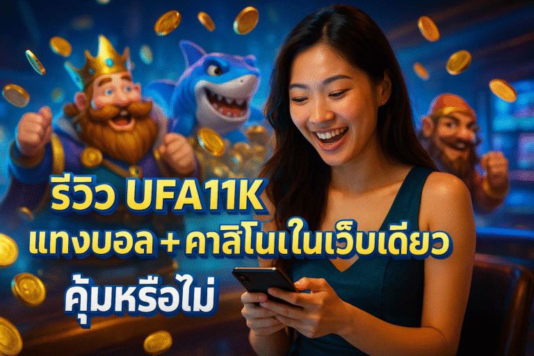 รีวิว UFA11K แทงบอล+คาสิโนในเว็บเดียว คุ้มหรือไม่
