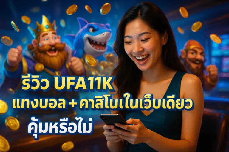 รีวิว UFA11K แทงบอล+คาสิโนในเว็บเดียว คุ้มหรือไม่