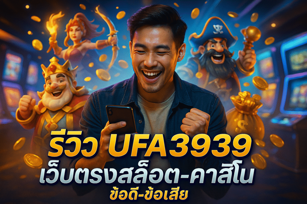 รีวิว UFA3939 เว็บตรงสล็อต-คาสิโน ข้อดี-ข้อเสีย