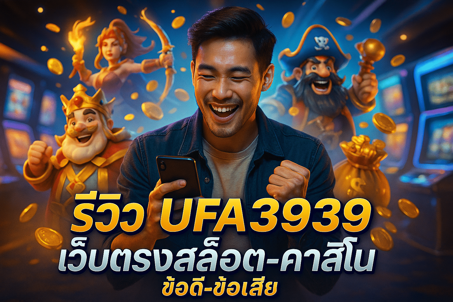 รีวิว UFA3939 เว็บตรงสล็อต-คาสิโน ข้อดี-ข้อเสีย